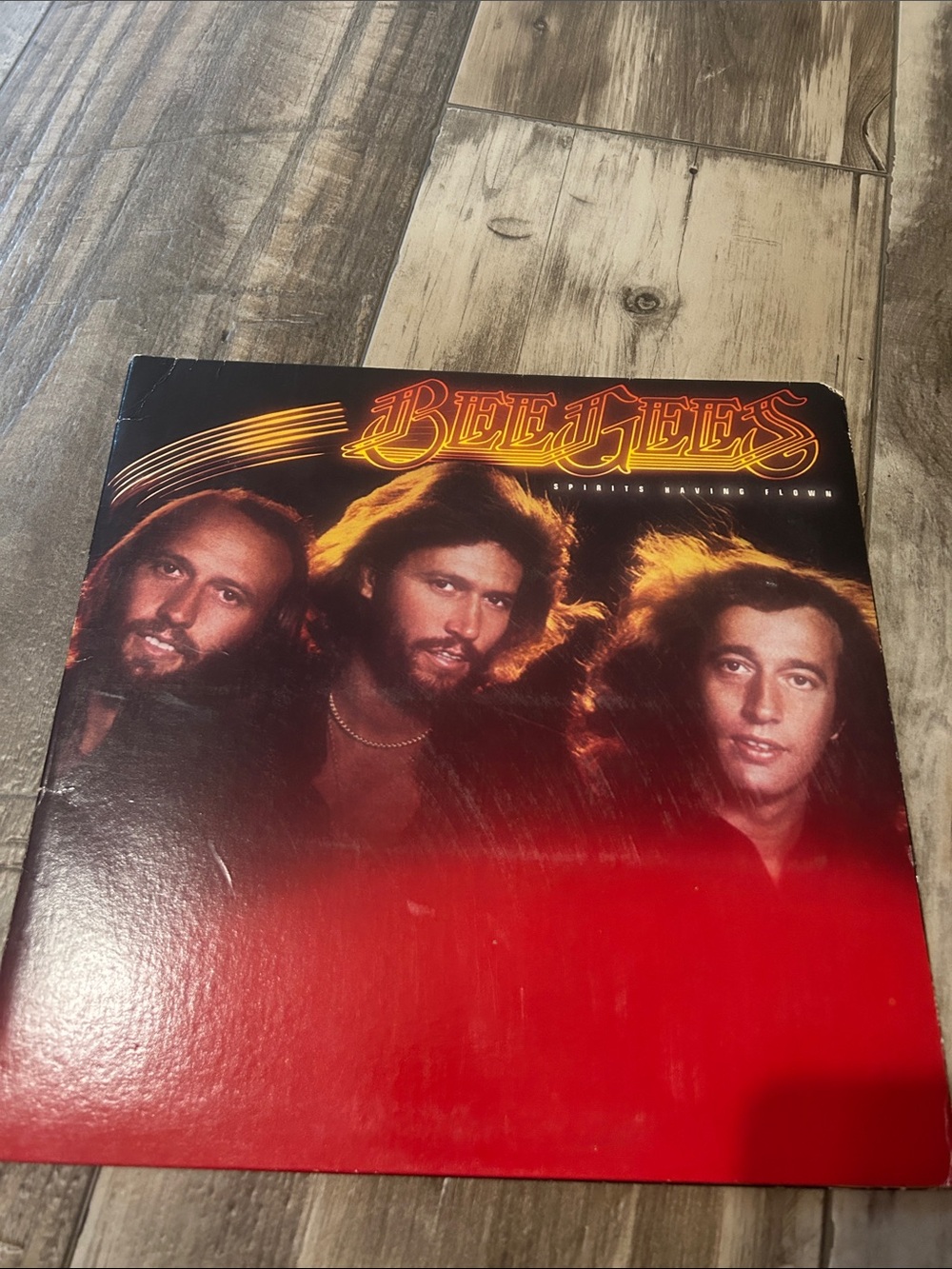 Vintage 1979 Bee Gees Vinyl record 12” LP “spirits having flown” original cover